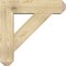 Ekena Millwork Traditional Craftsman Rough Sawn Bracket w/ Offset Brace, Douglas Fir, 8"W x 30"D x 30"H BKT0806X30X30TRA04RDF - alternate 2